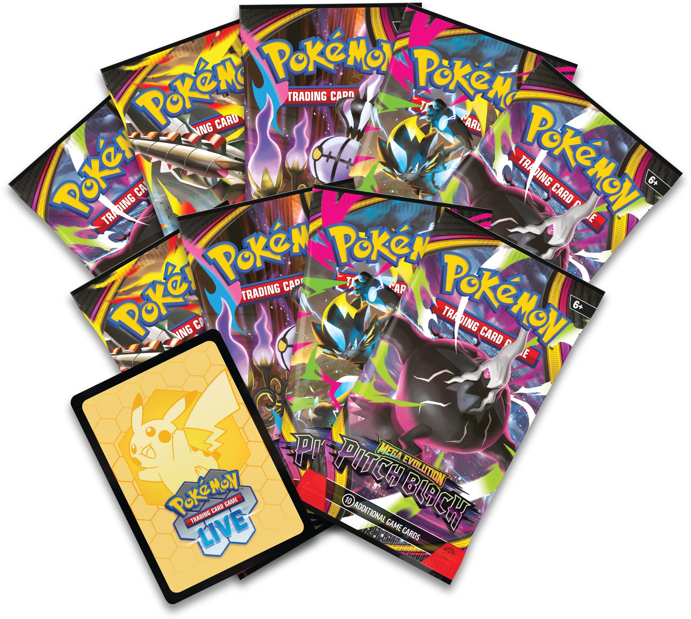 Pokémon TCG: Mega Evolution—Pitch Black Elite Trainer Box