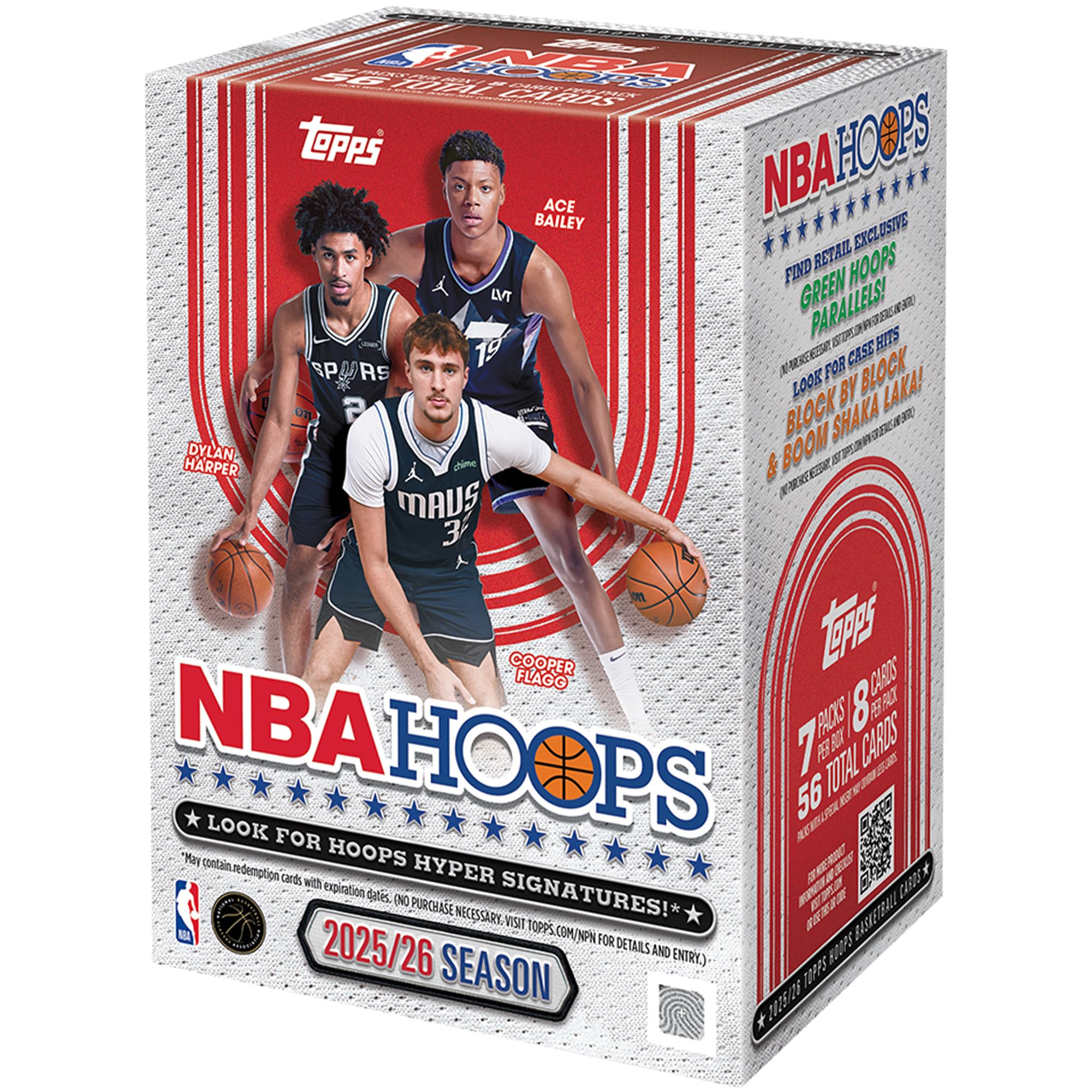 2025-26 Topps Hoops NBA Basketball - Factory Sealed - Value Box