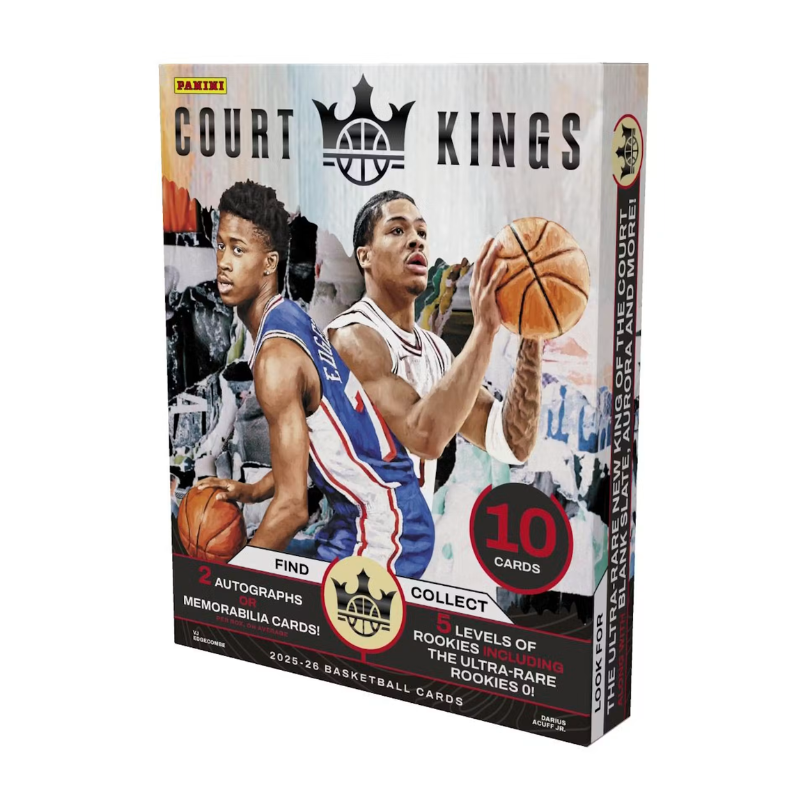 2025/26 Panini Court Kings Basketball Hobby 16 Box Case