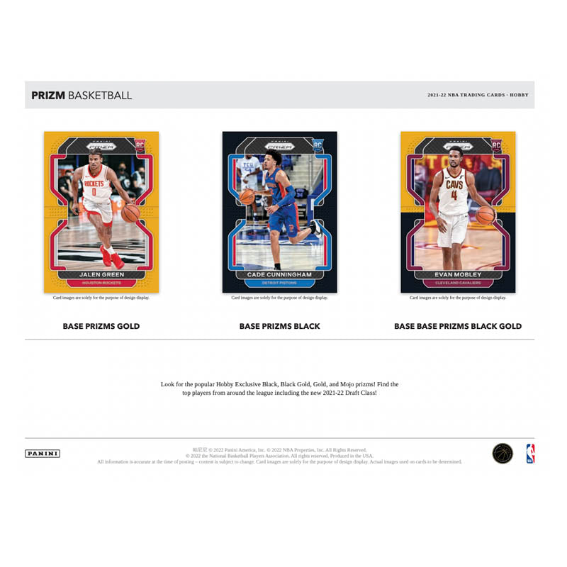 2021/22 Panini Prizm Basketball Hobby Box