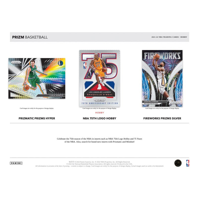 2021/22 Panini Prizm Basketball Hobby Box