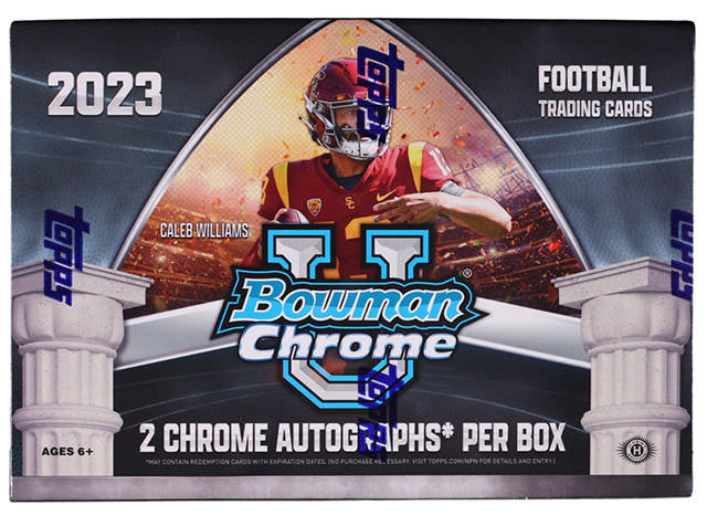 2023 Bowman Chrome University Football Breaker&