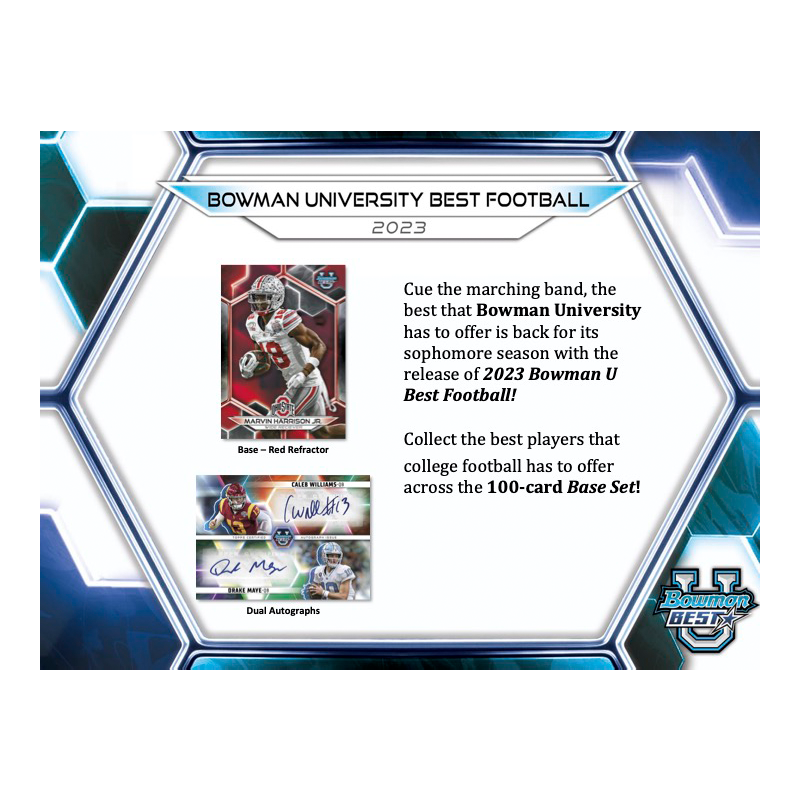 2023 Bowman University Best Football Breaker&