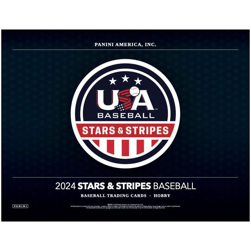 2024 Panini USA Stars &amp; Stripes Baseball Hobby Box