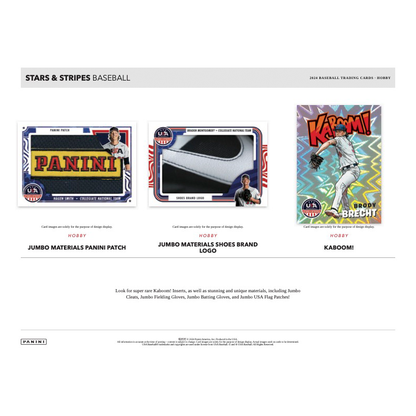 2024 Panini USA Stars &amp; Stripes Baseball Hobby Box