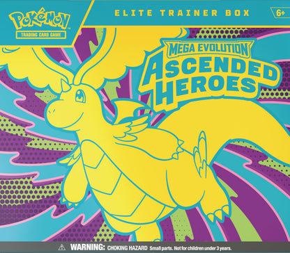 Pokémon TCG: Mega Evolution—Ascended Heroes Elite Trainer Box