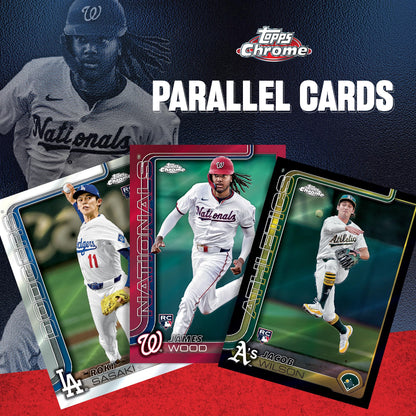 2025 Topps Chrome MLB Baseball - Factory Sealed - Value Box