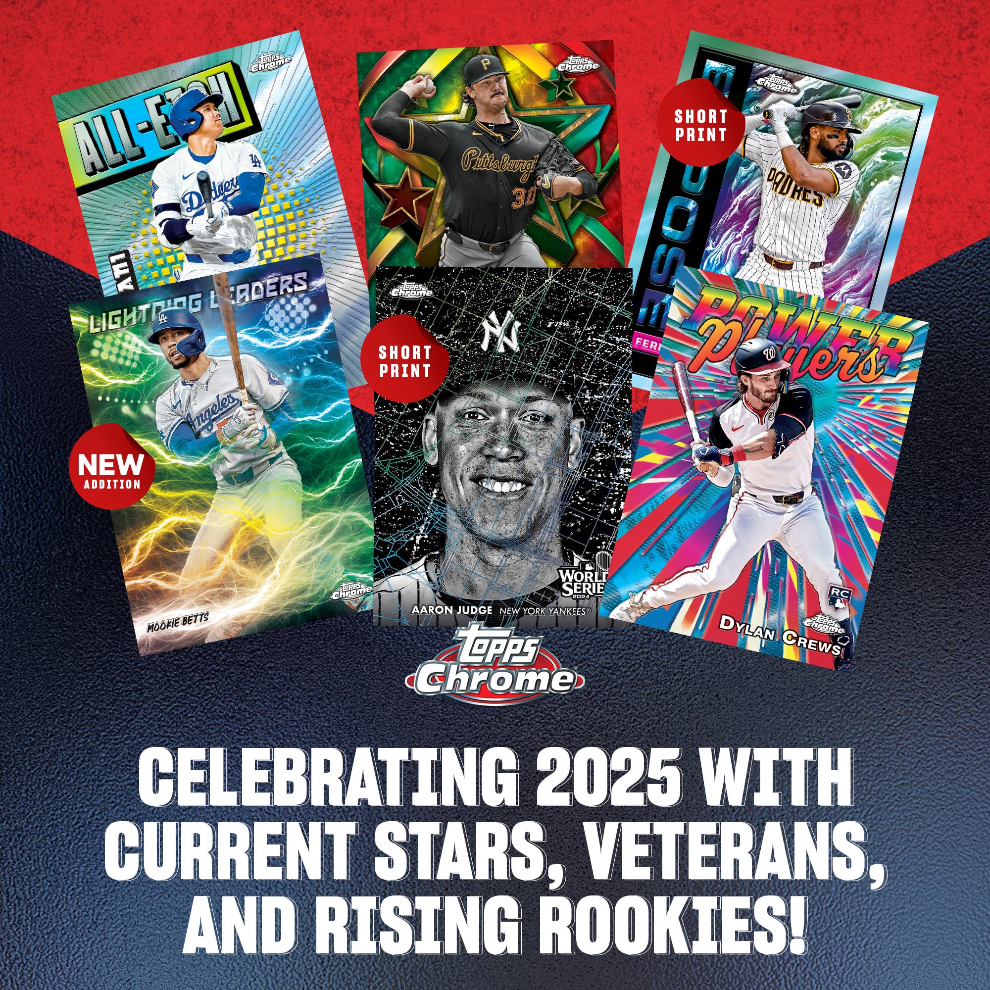 2025 Topps Chrome MLB Baseball - Factory Sealed - Value Box