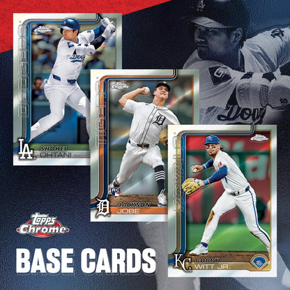 2025 Topps Chrome MLB Baseball - Factory Sealed - Value Box