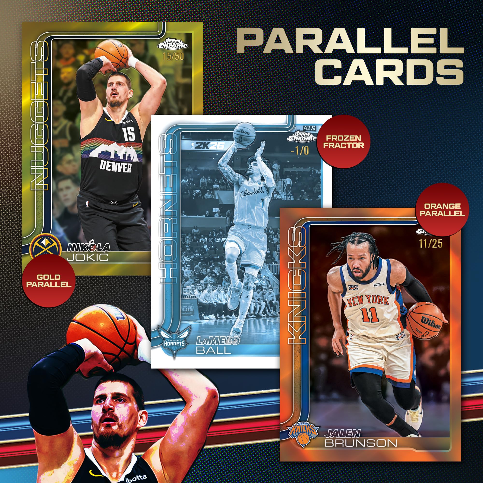 2025-26 Topps Chrome Updates NBA Basketball - Factory Sealed - Value Box