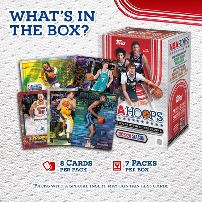 2025-26 Topps Hoops NBA Basketball - Factory Sealed - Value Box