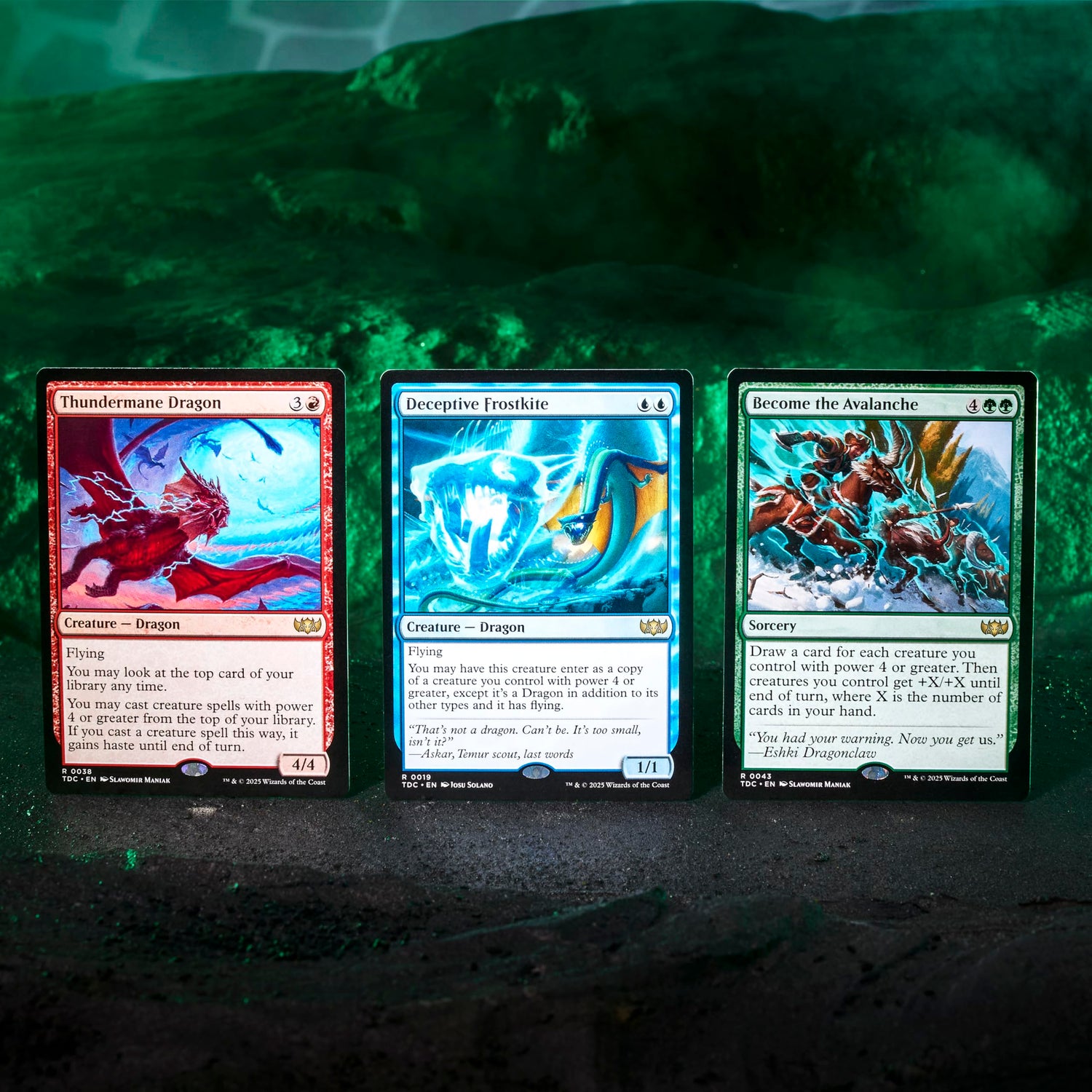 Magic: The Gathering Tarkir: Dragonstorm Commander Deck - Temur Roar