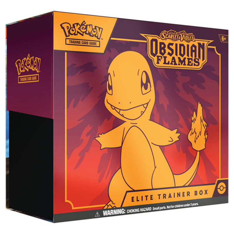 Pokemon Scarlet &amp; Violet 3 Obsidian Flames Elite Trainer Box