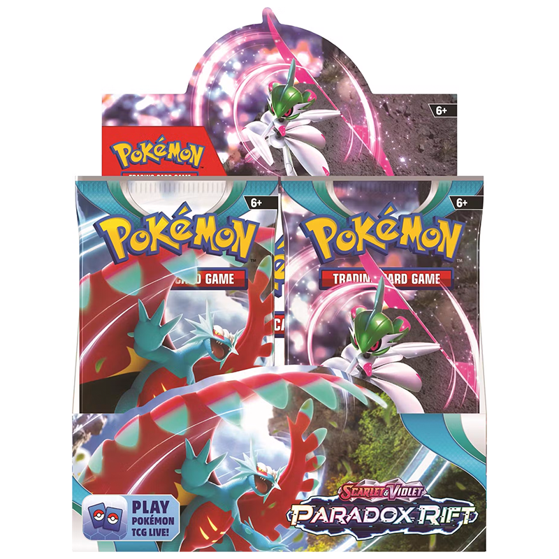 Pokemon Scarlet &amp; Violet 4 Paradox Rift Booster 6 Box Case