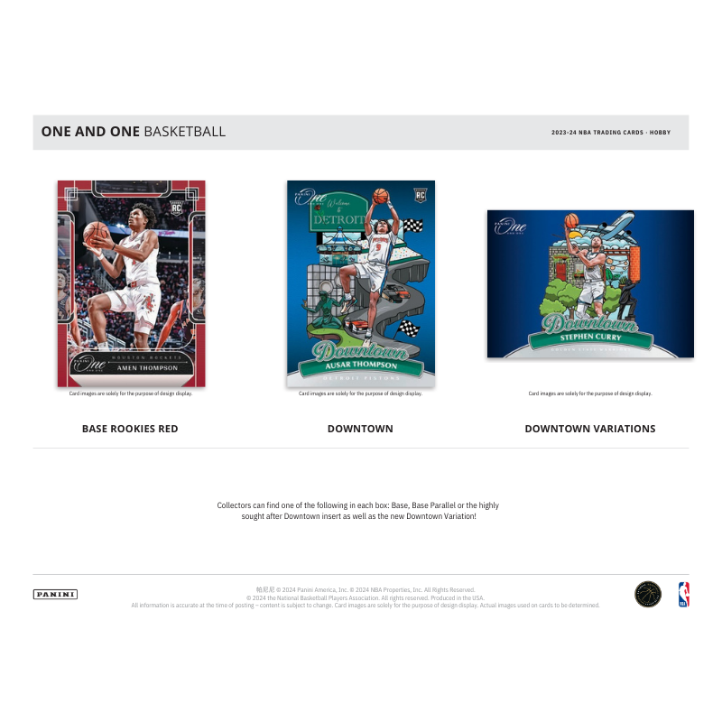 2023/24 Panini One &amp; One Basketball Hobby Box