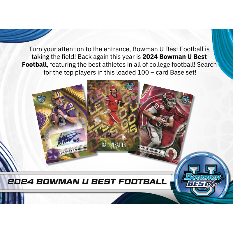 2024 Bowman University Best Football Breaker&