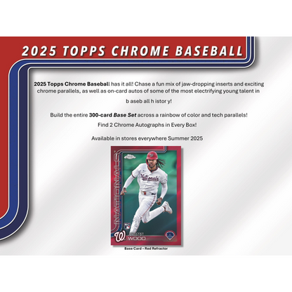2025 Topps Chrome Baseball Breaker&