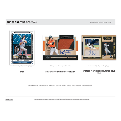 2025 Panini Three &amp; Two Baseball Hobby Box