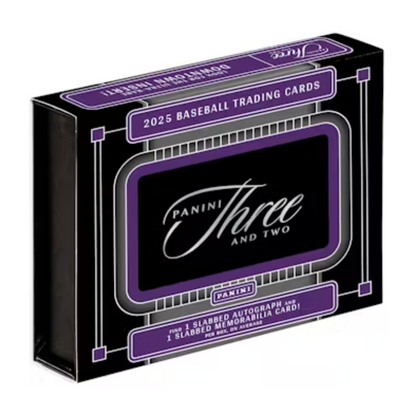 2025 Panini Three &amp; Two Baseball Hobby Box