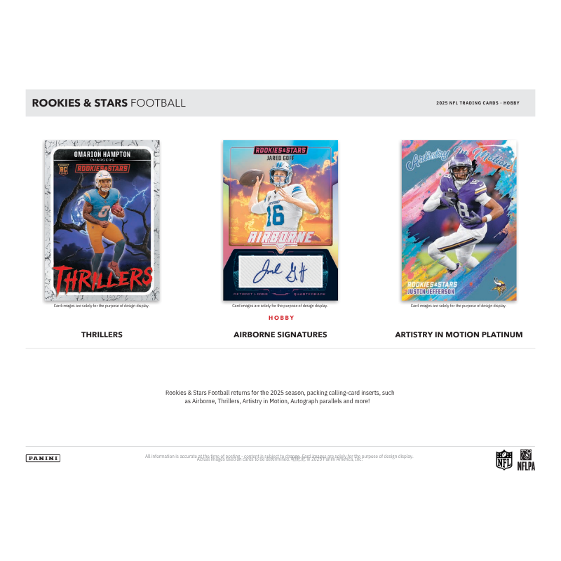 2025 Panini Rookies &amp; Stars Football Hobby Box