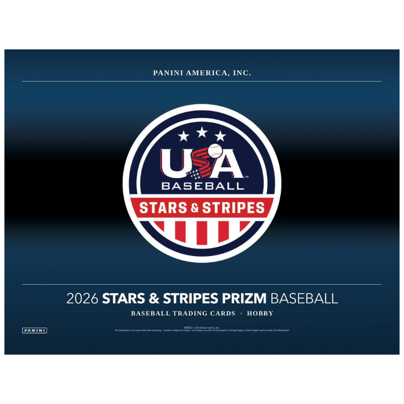 2026 Panini USA Stars &amp; Stripes Prizm Baseball Hobby Box