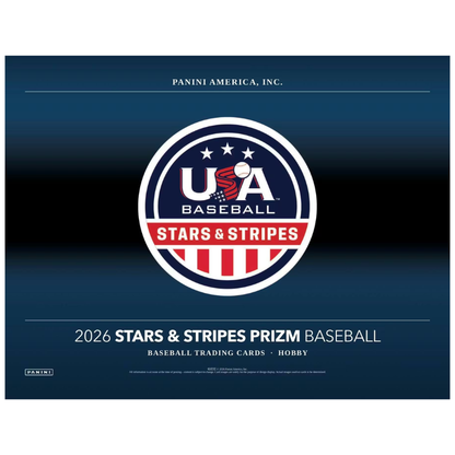 2026 Panini USA Stars &amp; Stripes Prizm Baseball Hobby Box