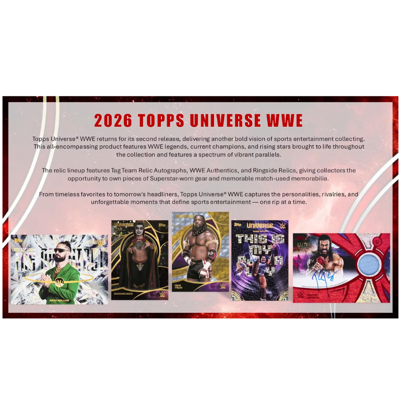 2026 Topps WWE Universe Hobby Box