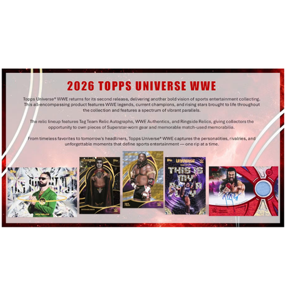 2026 Topps WWE Universe Hobby Box