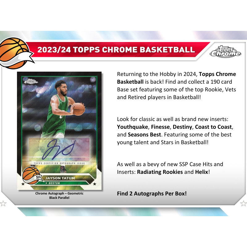 2023/24 Topps Chrome Basketball Breaker&
