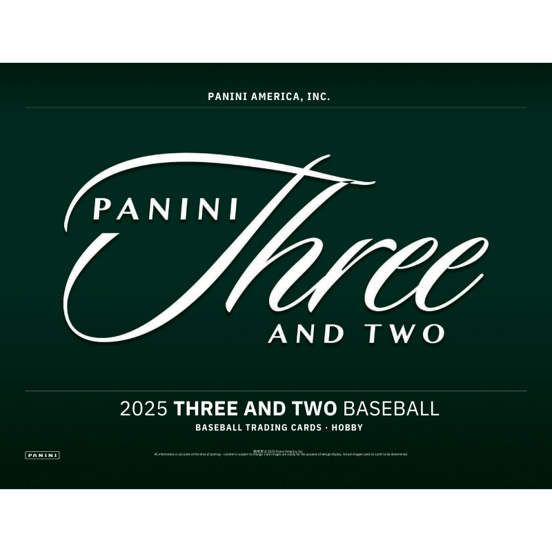2025 Panini Three &amp; Two Baseball Hobby Box