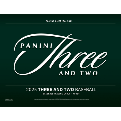 2025 Panini Three &amp; Two Baseball Hobby Box