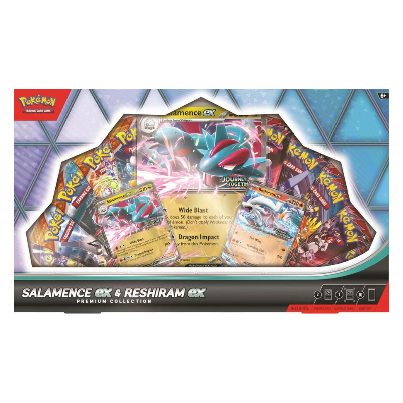 Pokemon Salamence &amp; Reshiram EX Premium Collection Box