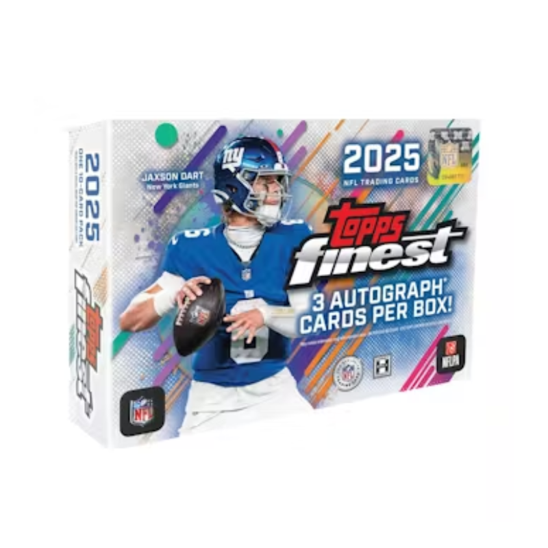 2025 Topps Finest Football Delight 6 Box Case