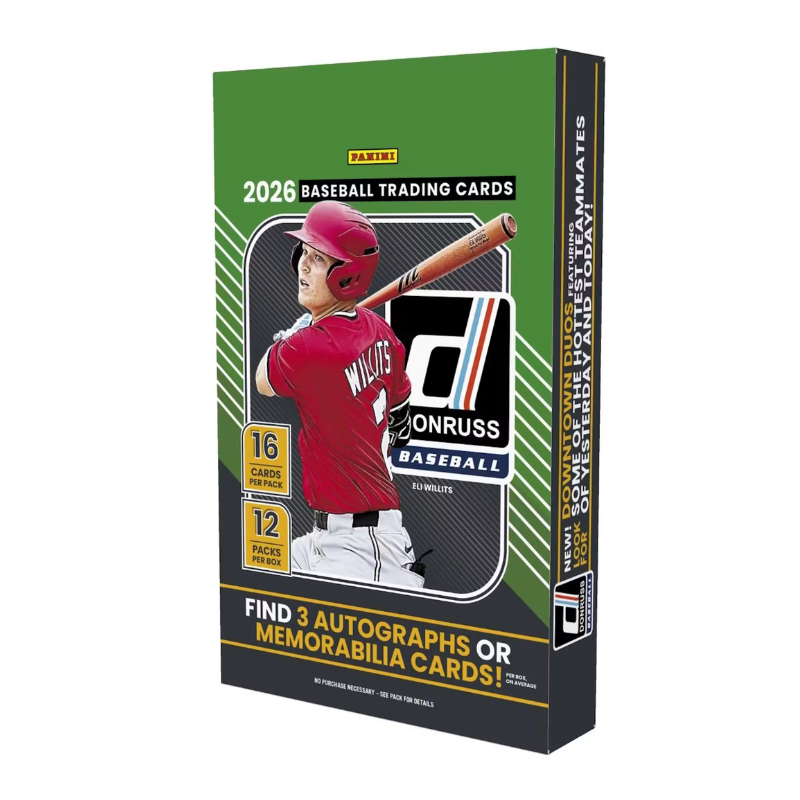 2026 Panini Donruss Baseball Hobby 12 Box Case