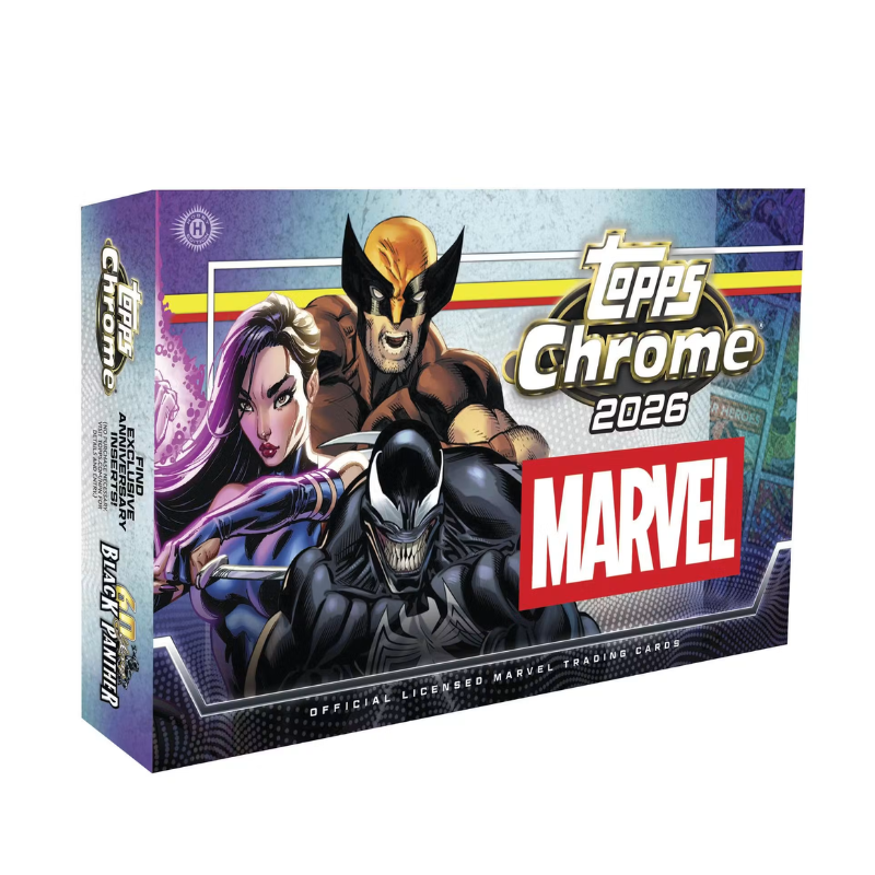 2026 Topps Marvel Comics Chrome Hobby Box
