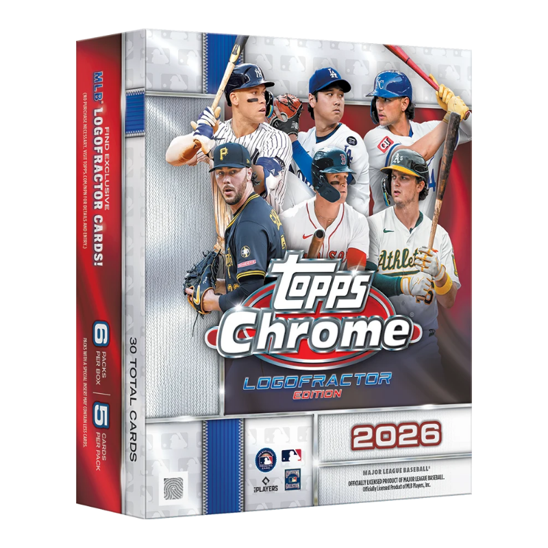 2026 Topps Chrome Logofractor Baseball Box
